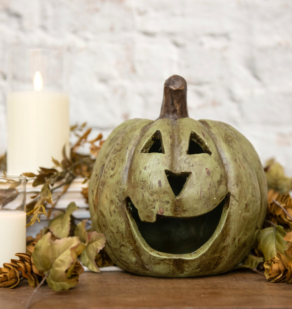 Green Jack-O-Lantern