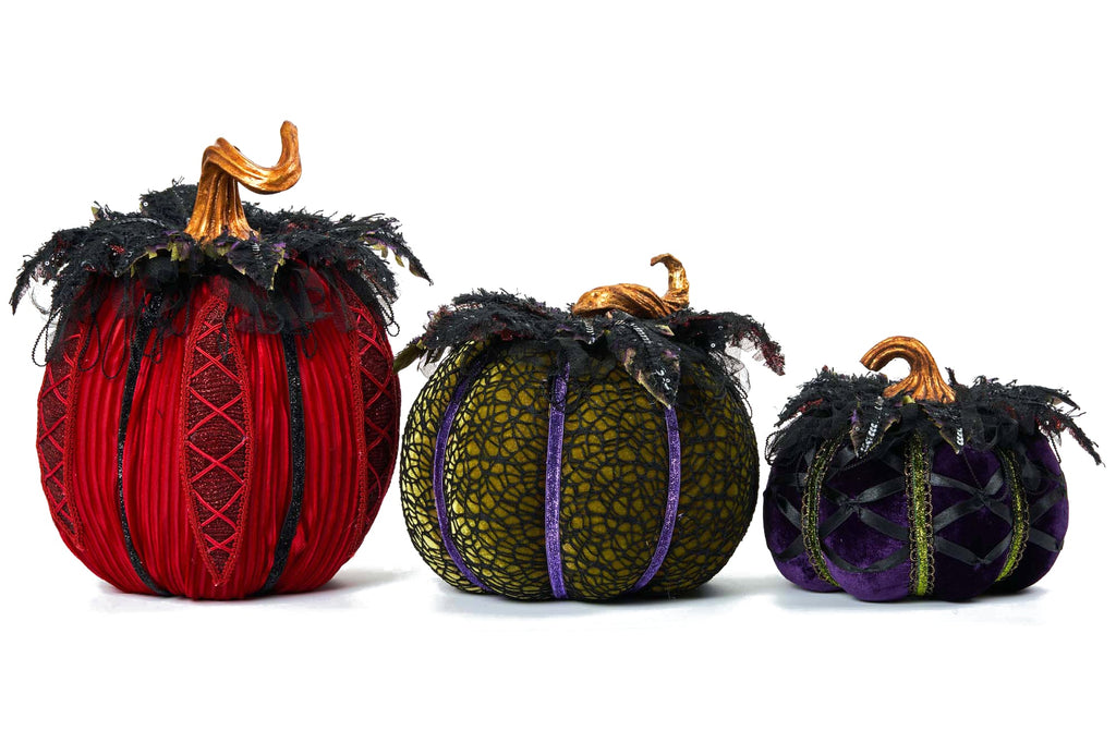 Which Way to Witchville Paper Mach�� Pumpkins