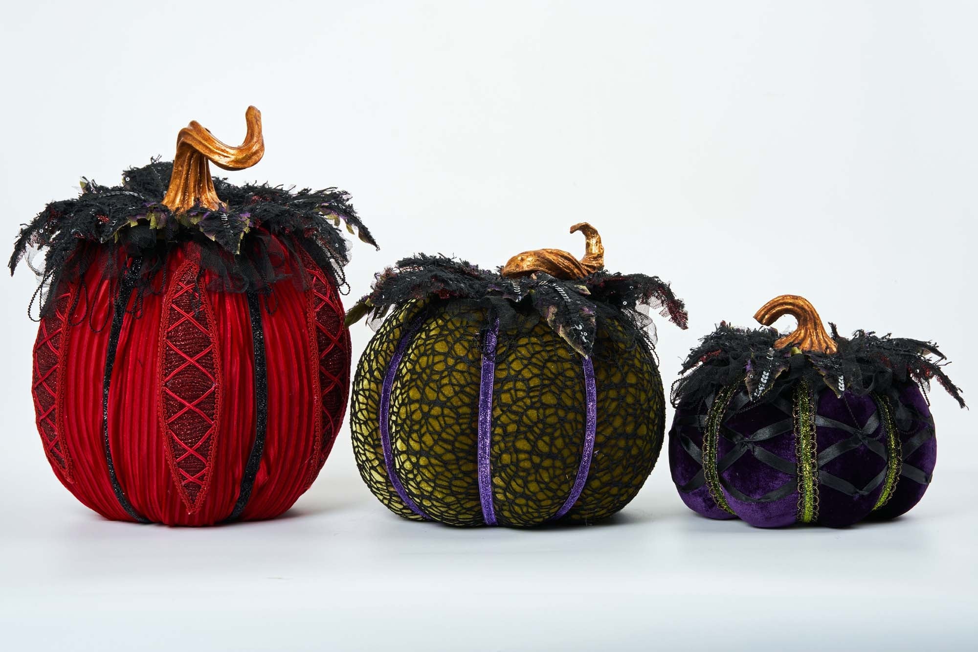 Which Way to Witchville Paper Mach�� Pumpkins
