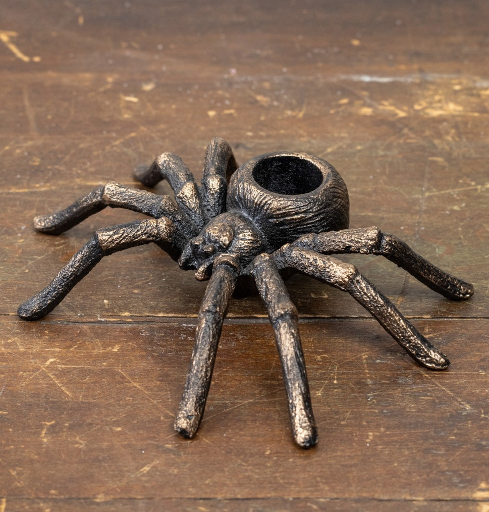 Scary Spider Candle Holder