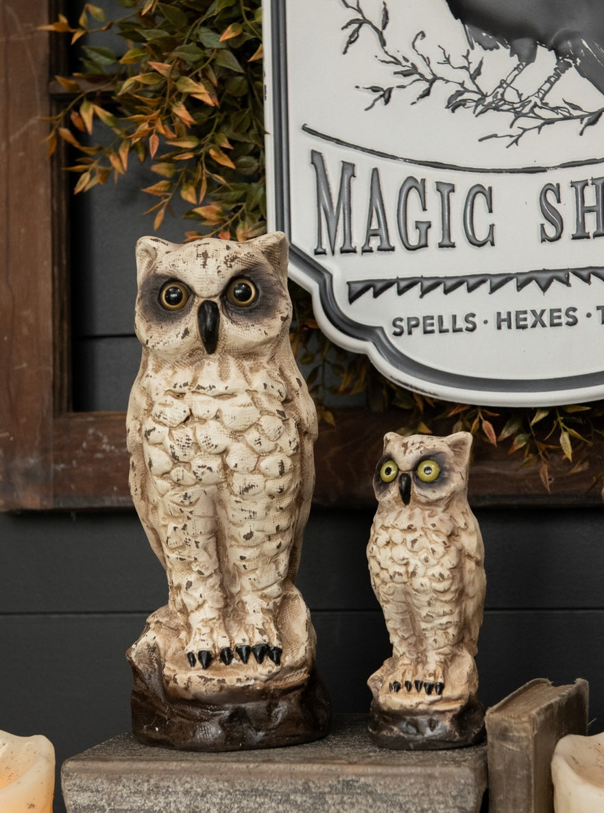"White Owl, Large"